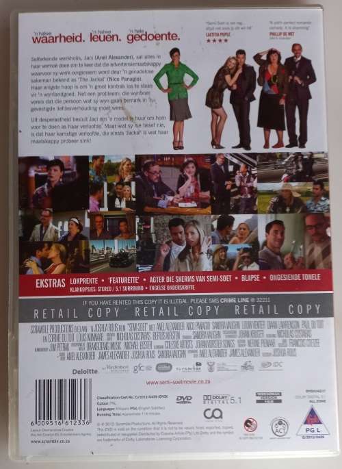 Semi-soet dvd