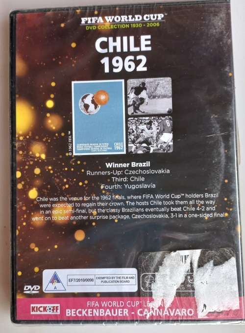 Chile 1962 dvd *sealed*