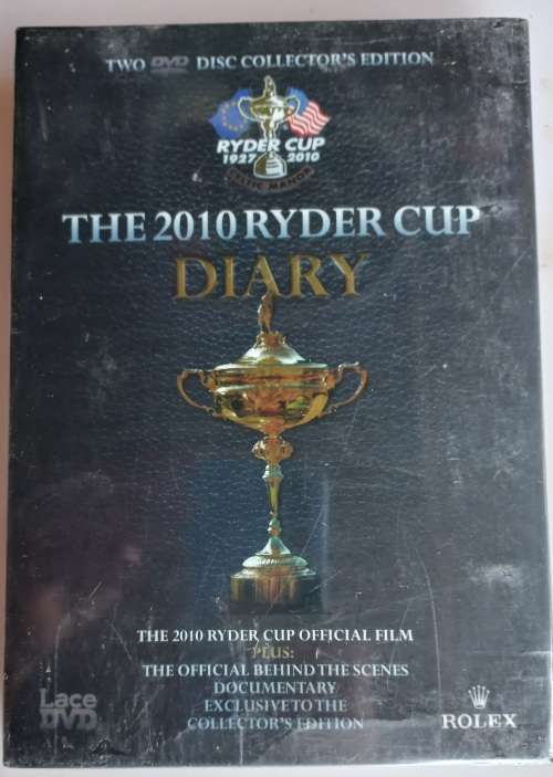 The 2010 Ryder cup diary - Two disc collector`s edition dvd *sealed*