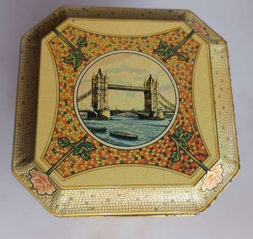 Vintage Grants London coffee tin