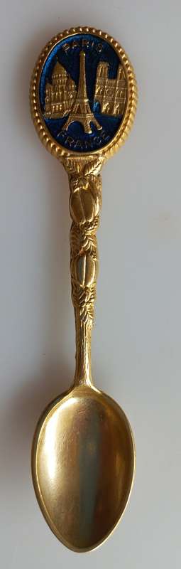 Paris souvenir spoon