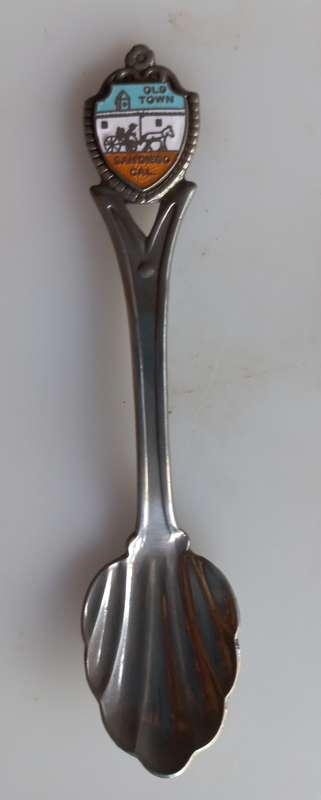 Old town San Diego souvenir spoon