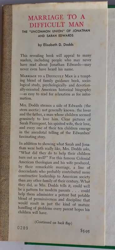 Marriage to a difficult man by Elisabeth D Dodds