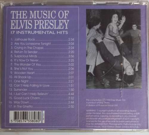 The music of Elvis Presley cd