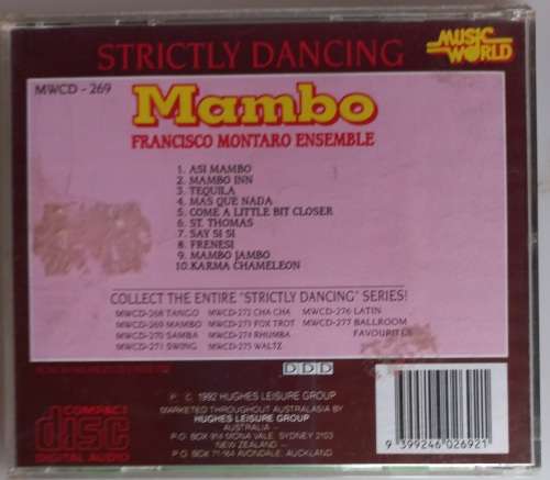 Strictly dancing: Mambo cd