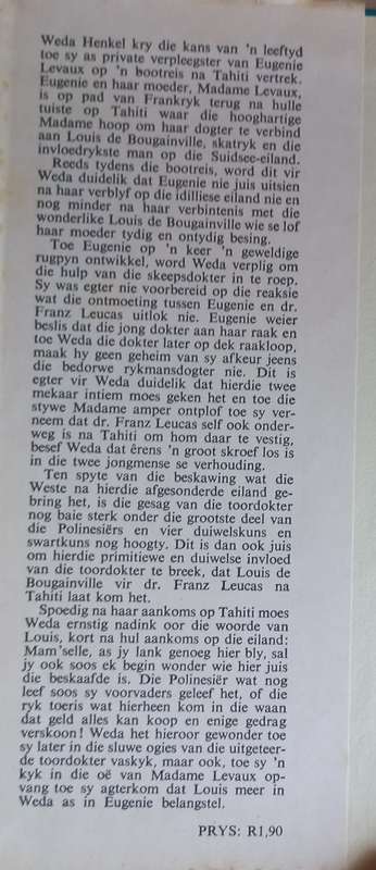 Tahiti verre land deur Ena Murray