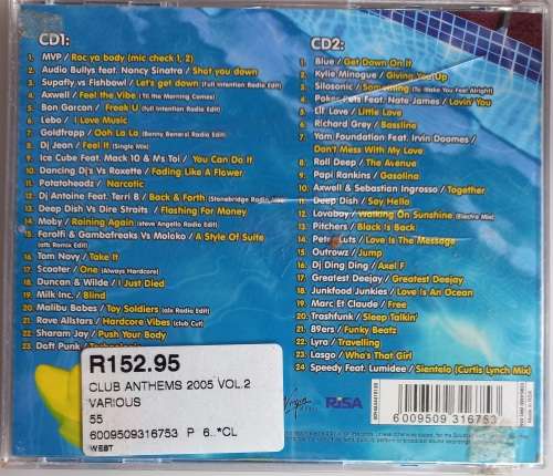 The best anthems 2005 (2cd)
