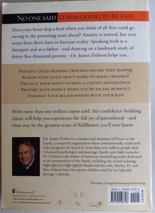 Parenting isn`t for cowards by Dr James Dobson