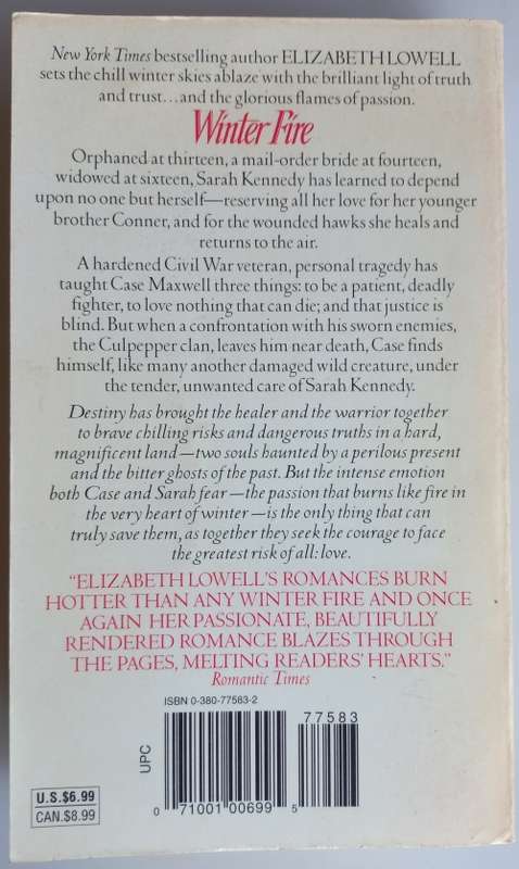 Winter fire by Elizabeth Lowell