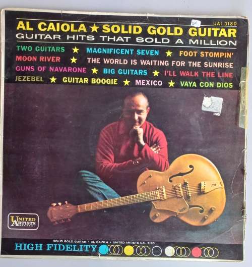 Al Caiola - Solid gold guitar LP