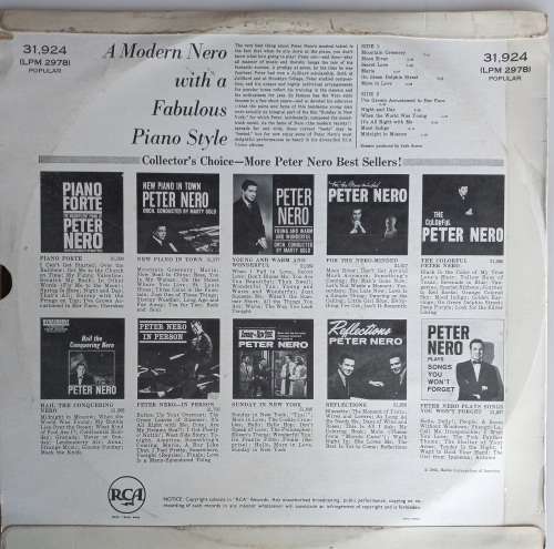 The best of Peter Nero LP