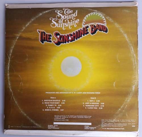 The sunshine band - The sound of sunshine LP