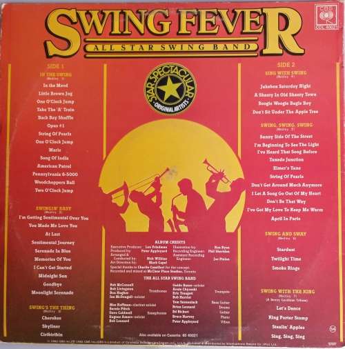 Swing Fever - All star swing band LP