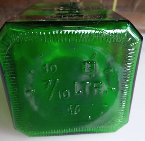 Vintage Leeuwarden Holland P Bokma bottle