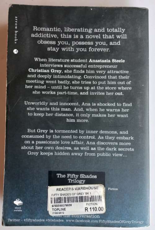Fifty shades of grey by EL James