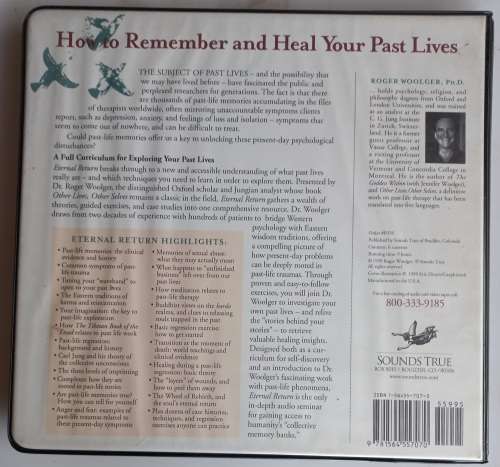 Eternal return (how to remember and heal your past lives) by Roger Woolger 6 x tapes