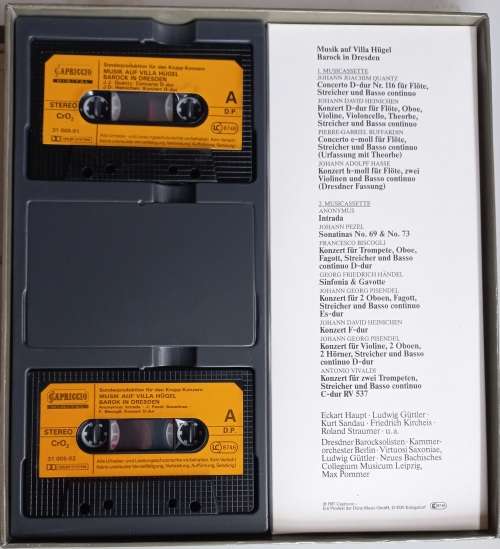 Musik auf villa hugel (2 tape box set)