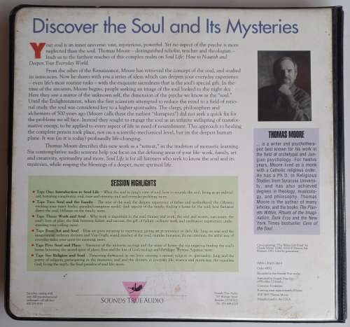 Soul life hy Thomas Moore (6 tape box set)