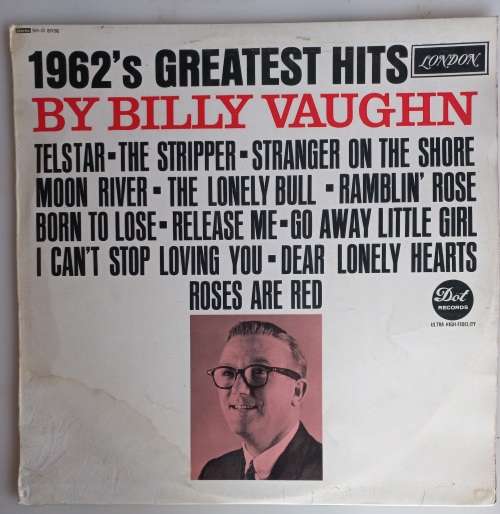 1962`s greatest hits by Billy Vaughn LP