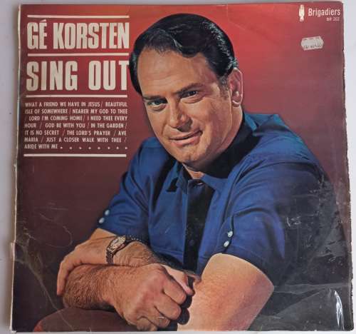 Ge Korsten - Sing out LP