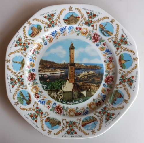 Italy souvenir plate