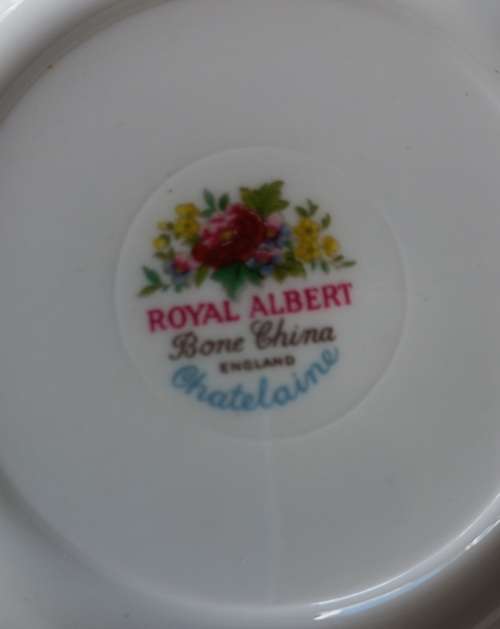 Royal Albert Chatelaine bone china saucer