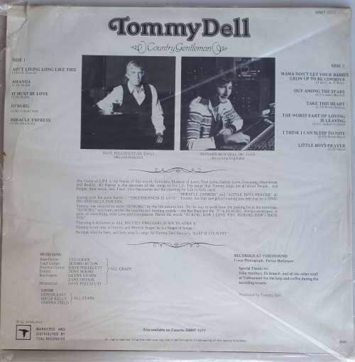 Tommy Dell - Country gentleman LP