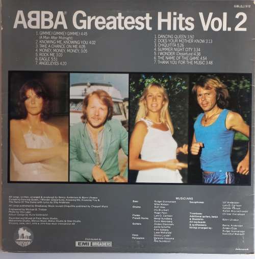 Abba greatest hits vol 2 LP
