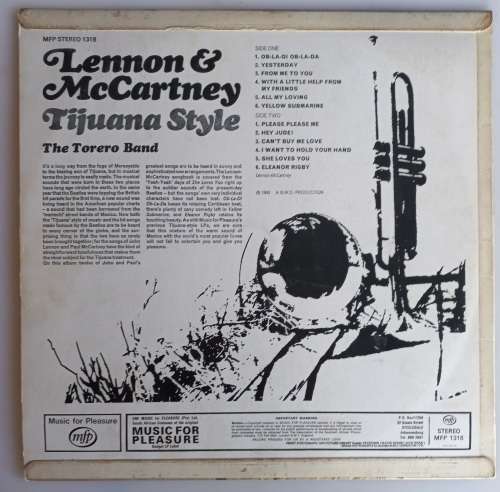 Tijuana Style by Lennon  and McCartney LP