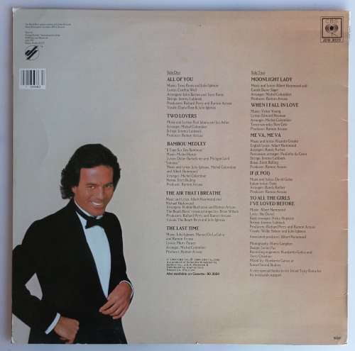Julio Iglesias 1100 Bel Air Place LP