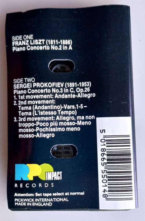 Royal Philharmonic orchestra tape
