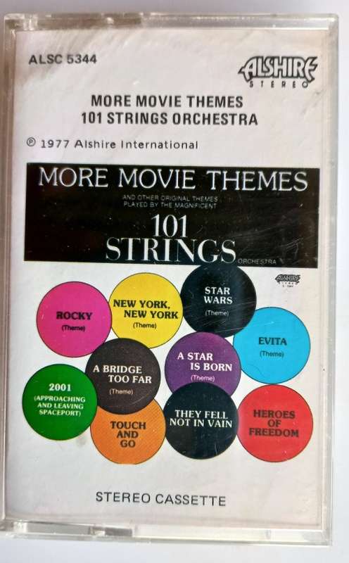 101 Strings orchestra - More movie themes tape