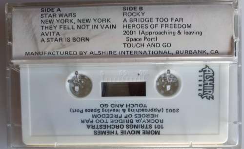 101 Strings orchestra - More movie themes tape
