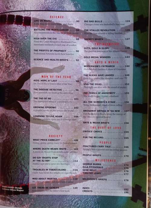 Time annual 1996 The year in review