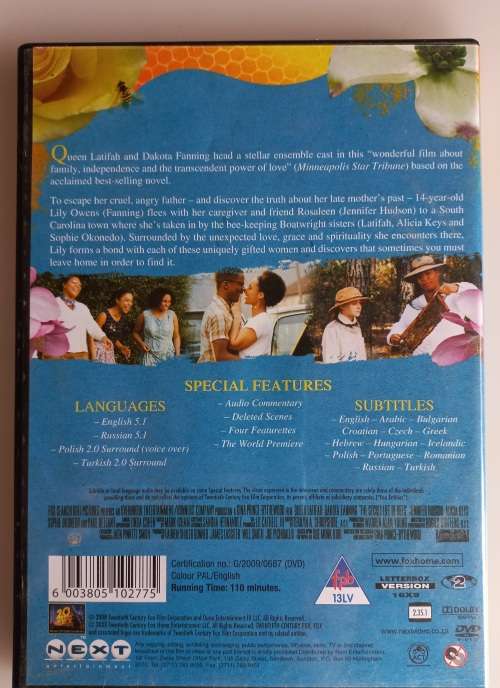 The secret life of bees dvd