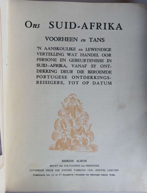 Ons Suid-Afrika voorheen en tans deur C Graham Botha