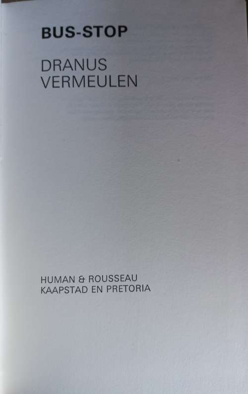 Bus-stop deur Dranus Vermeulen