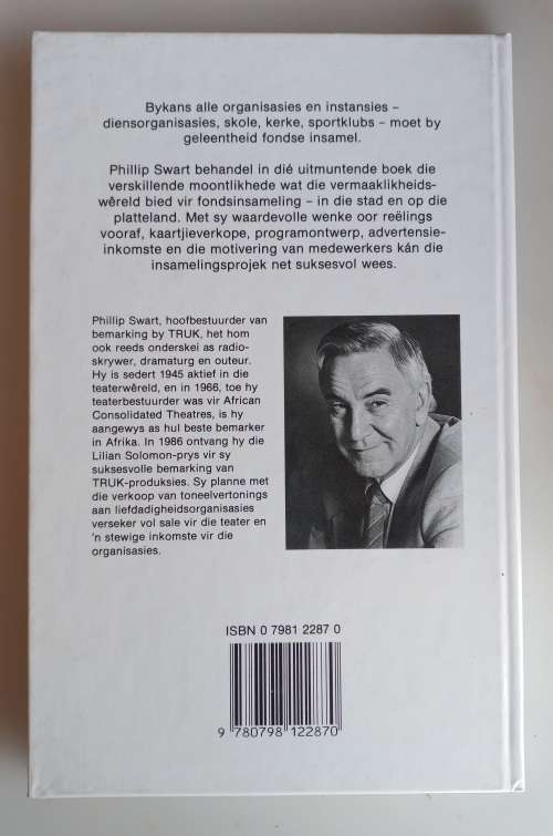 Fondsinsameling, benut die verhoog deur Phillip Swart