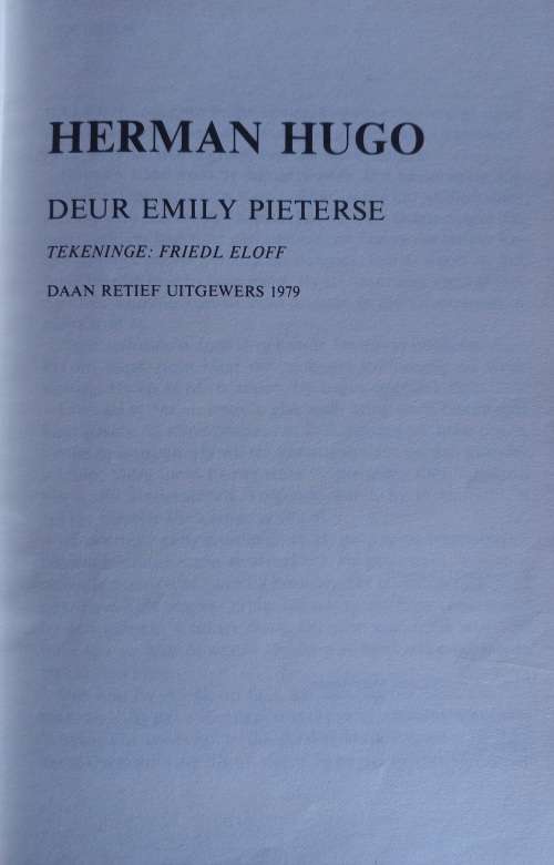 Herman Hugo deur Emily Pieterse