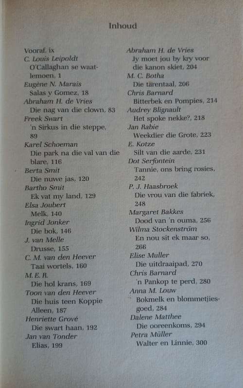 Vertellers 2 saamgestel deur Merwe Scholtz