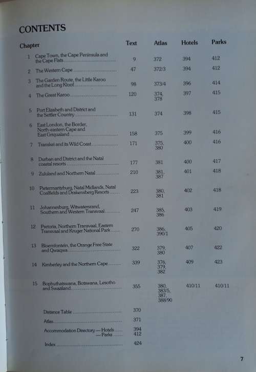 Conolly`s guide to Southern Africa by Denis Conolly
