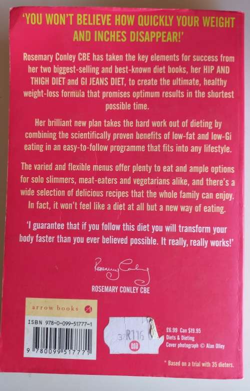 Gi Hip and thigh diet by Rosemary Conley