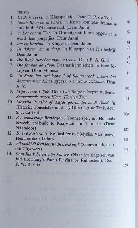 Die bedriegers, Magrita Prinslo deur dr FCL Bosman