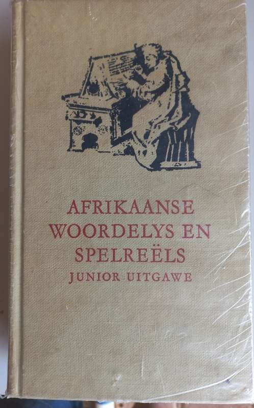 Afrikaanse woordelys en spelreels Junior uitgawe