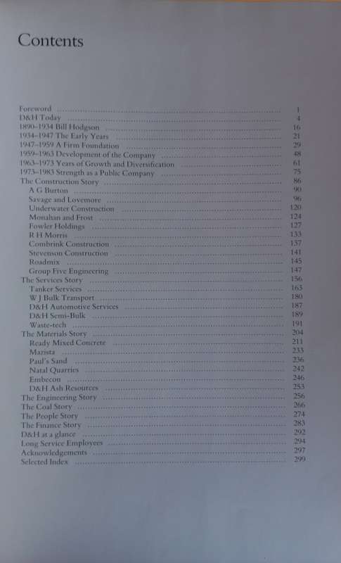 A foundation for the future, the Darling and Hodgson story 1934-1984