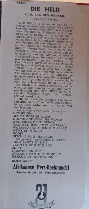 Twaalf Afrikaanse kortverhale saamgestel deur Sarel Marais