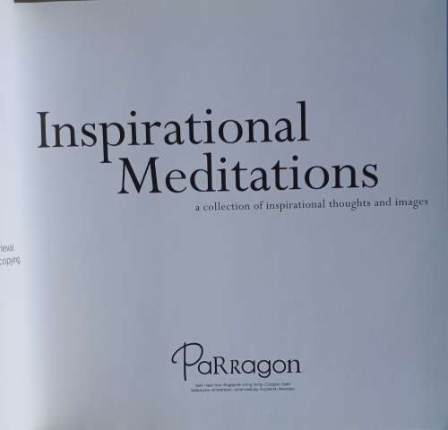 Inspirational meditations