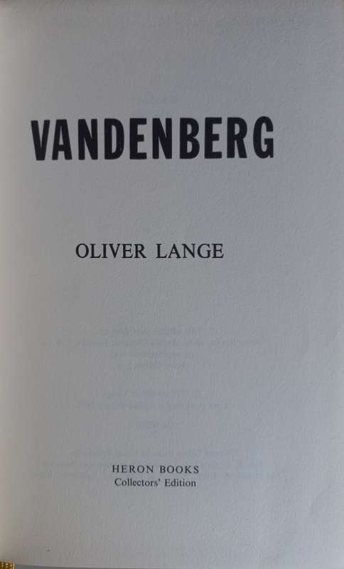 Vandenberg by Oliver Lange