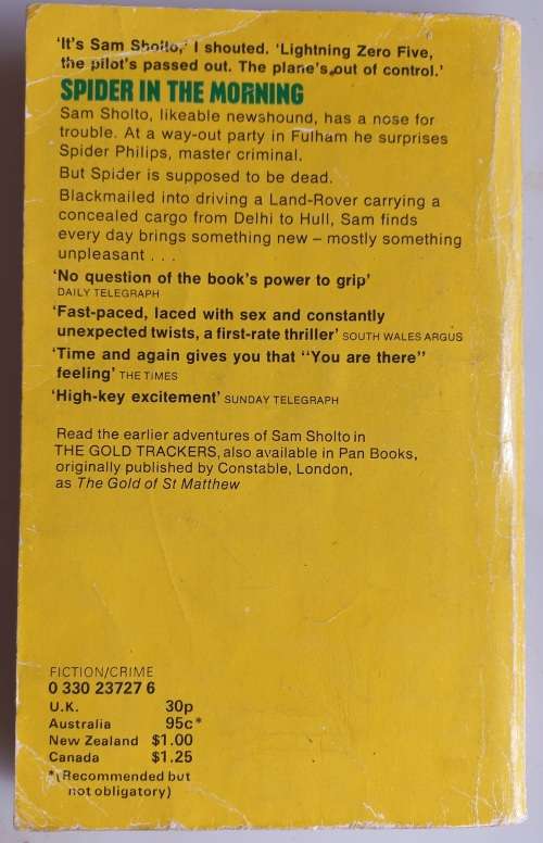 Spider in the morning by Duff Hart-Davis
