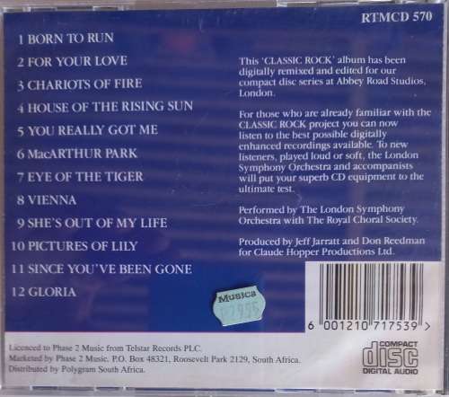 Rock symphonies cd
